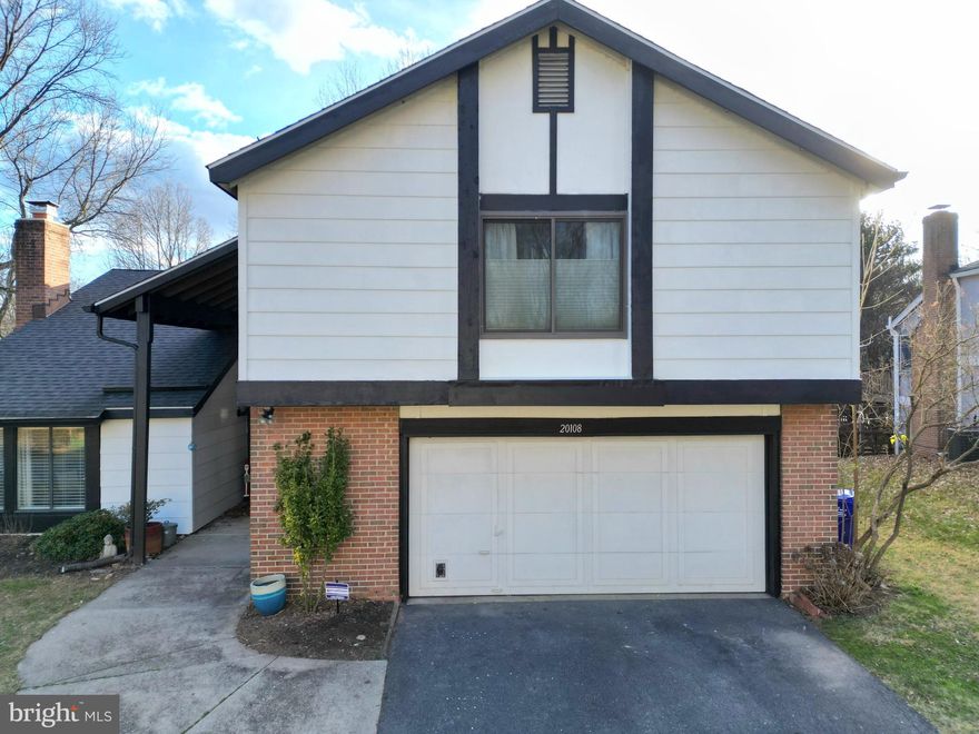 Welcome to 20108 Lavender Place! A contemporary retreat tucked away on a quiet cul-de-sac in one of Germantown’s most desirable neighborhoods. This 4-bedroom, 3-bath home perfectly blends modern architecture, natural light, and comfortable living. Step inside to discover a spacious open floor plan designed for effortless flow and connection. The striking two-story living room immediately makes a statement with its dramatic ceilings, wall of windows, and cozy fireplace, creating a bright, welcoming atmosphere ideal for both relaxing and entertaining. The open kitchen flows seamlessly to a large deck overlooking the serene, tree-lined backyard, perfect for morning coffee, outdoor dining, or evening gatherings under the stars. A full bedroom and bath on the main level offer flexible living options, ideal for guests, in-laws, or a convenient home office. Upstairs, the private primary suite features generous closet space and upgraded ensuite bathroom, while additional bedrooms offer comfort and versatility for every lifestyle. The finished walk-out basement provides endless possibilities, with space that can be customized as a recreation room, gym, play area, or creative studio. The home also includes a spacious two-car garage, adding everyday convenience and extra storage space. Outside, the home’s contemporary design and cul-de-sac setting create a sense of style and tranquility. Enjoy peaceful walks to nearby lakes, scenic bike trails, and the stunning Black Hill Regional Park, all within easy reach. Commuting and weekend plans are effortless with the MARC Train, restaurants, shopping, and entertainment options only five minutes away. Combining modern design, natural beauty, and unbeatable convenience, 20108 Lavender Place offers the lifestyle you have been waiting for.