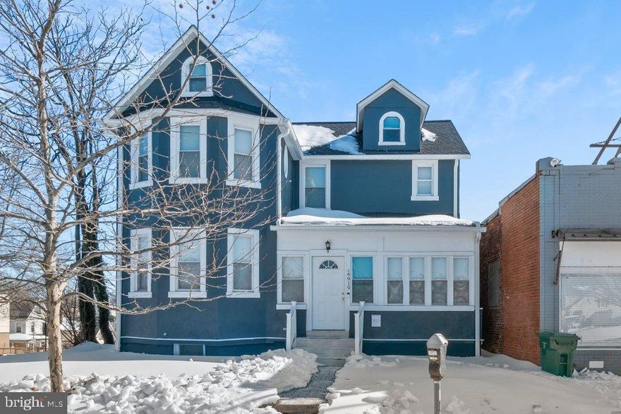 This beautifully renovated Victorian home offers over 2,500 sq. ft. of living space with a perfect mix of character and modern updates. The main level features an open layout with a bright entry sunroom, spacious living and dining areas, and an updated kitchen with granite countertops and stainless steel appliances. A convenient main-level laundry area and half bath complete the space. Upstairs, the primary suite includes a walk-in closet and full bath, along with three additional bedrooms and another full bath. The finished basement provides flexible living or storage space. Enjoy a large rear yard ideal for relaxing or entertaining.