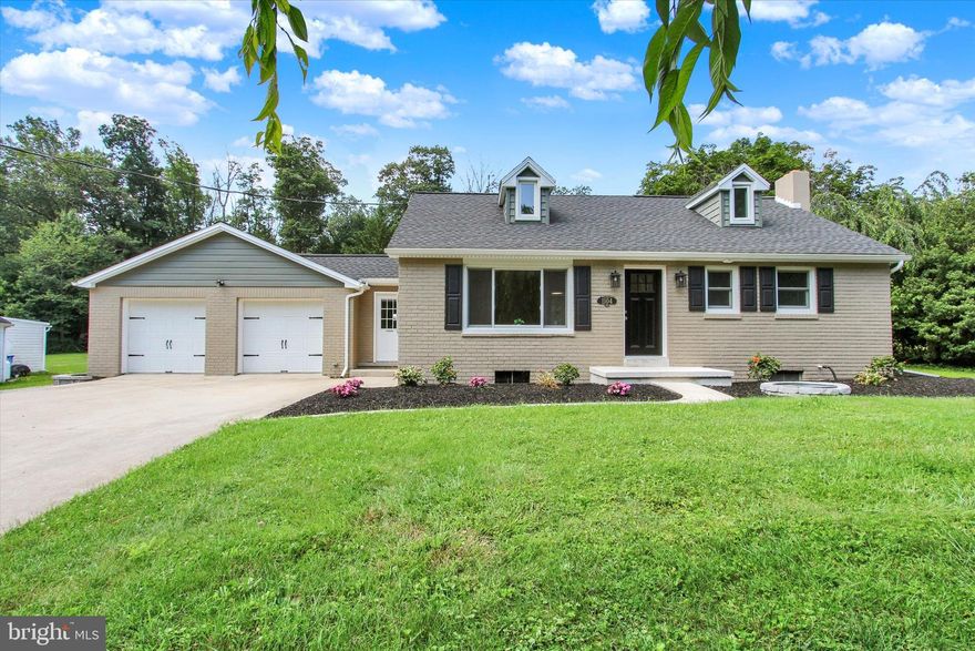 Fully renovated and move-in ready, this 3-bedroom, 1.5-bath home in the Spring Grove School District offers features that stand out from other comparable homes. Inside, enjoy fresh paint throughout, NEW kitchen appliances, LVP flooring on the main level, carpet upstairs, refinished hardwood in the living room, updated baseboard heating units, a new roof, A/C system, and windows. The unfinished basement offers endless potential, use your imagination to create additional living space, a home gym, or a hobby area.

Outside, you’ll find a fenced yard backing to woods, fresh interior and exterior paint, and plenty of yard space. The oversized detached garage includes a finished rec room above, complete with a bar, stools, pool table, ample lighting, and a large brand-new deck, perfect for those who love to entertain. Located just minutes from local conveniences, yet tucked away enough to enjoy the peace and quiet of being outside of town. This is a truly unique opportunity, don’t miss your chance to see it!