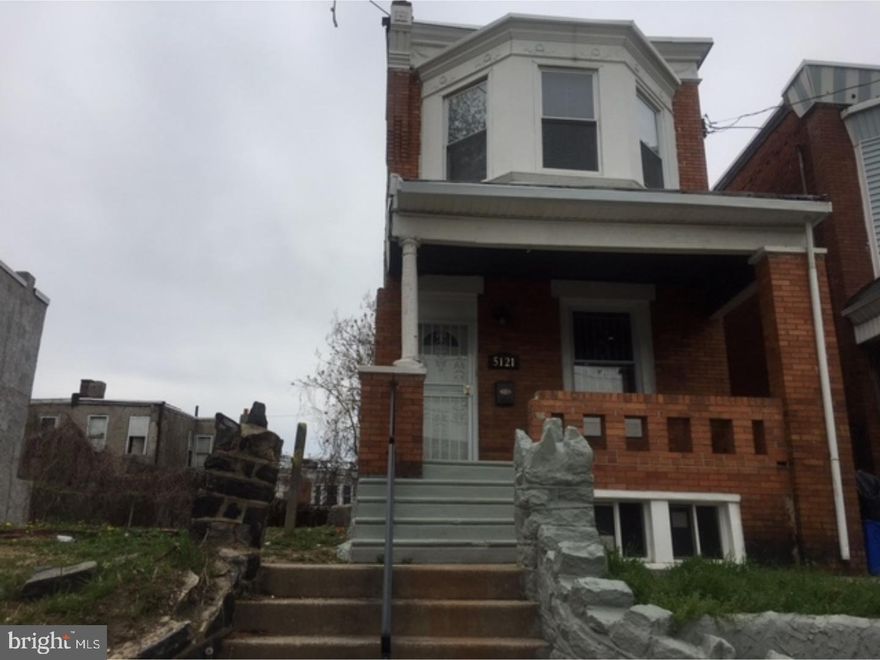 Looking for a Single home in Philadelphia. This could be it!  The area is up and coming Close to Shopping,University,and near the Philadelphia Zoo.  This home has just been remolded.  Open front porch, front yard, enter into open living room that leads to dining room. Beautiful kitchen with new cabinets and ceramic tile floors. Great news! Laundry room on the first floor. Property has a fence in backyard-full basement. Linen closet in the bathroom. This is your chance to own  a piece of Philadelphia at a great price.  Lots of new development in the area.