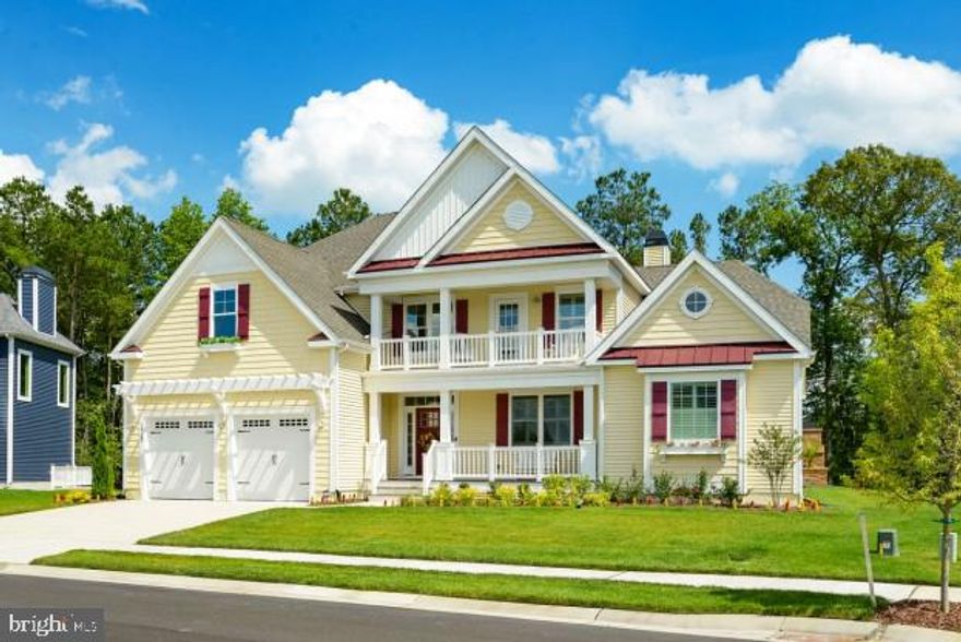 To be built. The Chesapeake is a 4 bedroom, 3 bathroom single family home starting at 3,383 heated square feet. This floor plan offers a first floor owner's suite with numerous options including additional bedrooms and bathrooms, living area extensions, finished basements, home theaters, multi-leveled courtyards and much more. Welches Pond is located in Lewes DE, set on 256 acres with a total of 247 homesites and includes protected wetlands. Conveniently located 5 miles from Lewes AND Rehoboth Beach, you are right in the middle of all that the Delaware beaches have to offer. Welches Pond will feature a clubhouse with pool, multi-sport court, pocket parks, and large community pavilion overlooking Love Creek. The monthly HOA fee is $295 a month and provides homesite lawn cutting, general community maintenance, and access to and up-keep of the amenities.  Buyer shall pay one time fee of $1,000 to reserve fund and $1,000 to working capital contribution fund.  For an on-site visit, a scheduled appointment is required.