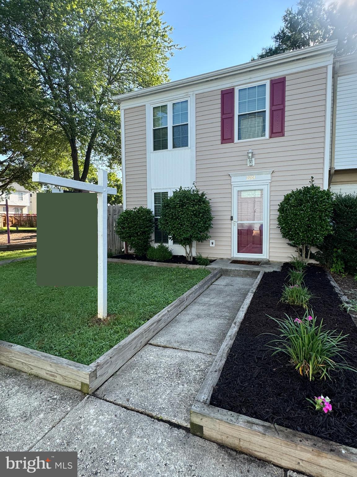 This beautiful End-unit Townhome was renovated in 2023 and is ready to move in! Home features include Stainless Steel Kitchen Appliances, Granite Countertops, Luxury Vinyl Plank Flooring, Clean Paint & Carpeting, and Updated Bathrooms. Oh, the home features an upper level Washer & Dryer unit. Live comfortably and entertain all year long. Check out the massive rear fenced yard, perfect for cookouts, events, or simply relaxing. Outdoor storage is available too. The home is centrally located near Bowie Town Center, shopping, restaurants, Route 301 & 50, and more.
