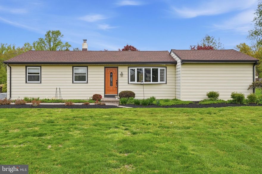 Welcome home to this charming, dated, but well maintained 3-bedroom rancher, ideally situated within the highly sought-after Council Rock School District. Nestled on a picturesque lot just shy of one acre, this property offers the perfect blend of space, comfort, and convenience.
Step inside to find a warm and inviting layout featuring a spacious living room, a formal dining room ideal for gatherings, and hardwood floors that add timeless character throughout much of the home. The updated kitchen is a true highlight, offering modern finishes, ample cabinetry, and a cozy breakfast room—perfect for casual dining or your morning coffee.
All three bedrooms are generously sized and share a full bath. The full basement provides excellent storage and endless potential for additional living space, a home gym, or workshop. Outside, enjoy the expansive yard with plenty of room for outdoor entertaining, gardening, or simply relaxing in a peaceful setting. A newer roof adds peace of mind and value to this already appealing home. Whether you're starting out, downsizing, or looking for one-floor living in a prime location, this delightful rancher offers an exceptional opportunity in a top-tier school district.