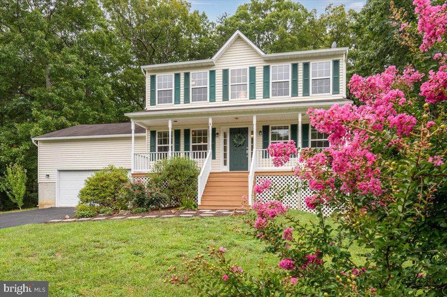 WELCOME HOME to 4106 Dartmoor Court! Huge front porch that welcomes you through the front door.  New carpet, updated appliances, well maintained throughout!  Relax on the back deck with a private treed perimeter lot.  The basement is a walkout and ready to be finished in your style.  Located super close to the VRE station with multiple commuter options!  Close to Spotsylvania Regional Medical Center.   The sellers DO NOT need a post-occupancy!  Seller to provide home warranty (up to $500).