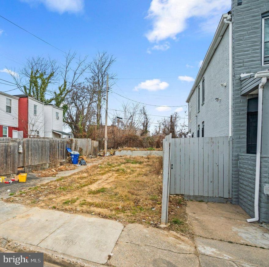 Prime opportunity to build in the Better Waverly area of Baltimore City! 500 E 26th St is a vacant lot with strong development potential, located in an active and growing investment corridor near major routes, Johns Hopkins, and downtown. Ideal for new construction or long-term hold. Sold as-is. Cash only.