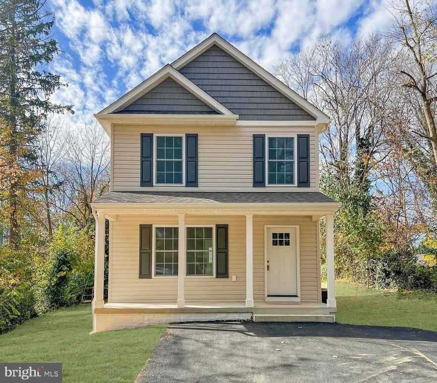 Back on the Market at no fault of the seller! This almost-completed two-story home in a prime commuter location in Charles Town offers modern style and convenience. The front porch provides a welcoming entrance, leading to the main level, which boasts durable laminate flooring throughout. The spacious living room, complete with a ceiling fan, is perfect for relaxing or entertaining. The upgraded kitchen features granite countertops, crisp white cabinetry, stainless steel appliances, and a pantry for extra storage. A dining area and convenient washer/dryer hookup complete the first floor.
Upstairs, the primary suite includes a private bathroom for your comfort, along with two additional bedrooms and a second full bath, making it ideal for family or guests. Just off the kitchen, step out onto a Trex deck with white vinyl railing, perfect for outdoor dining and enjoying the serene surroundings. Seller just had a fence installed at the back of the property! This home is the perfect blend of style, functionality, and location, ready to welcome its first residents.
Buyers to pay transfer stamps.