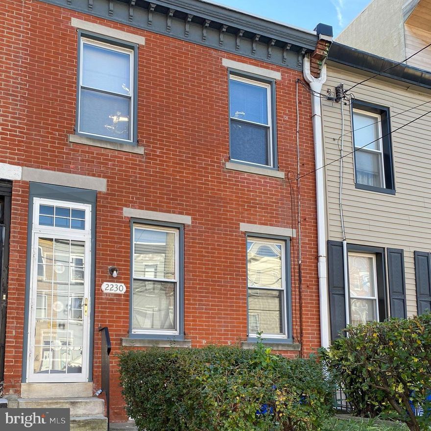 Welcome to 2230 Bainbridge Street, an original three-bedroom, two-bath home located in the highly desirable Fitler Square neighborhood. This rare city property features a large front lawn, a private rear yard, and excellent walkability to parks, dining, shopping, and local amenities.
The home offers a traditional layout with three spacious bedrooms, two full bathrooms, and a full basement ideal for storage or future finishing. Thoughtfully maintained with great bones, this property presents a fantastic opportunity for customization or renovation. Affordable As Is or as an investor. 
Zoning may allow for the addition of a third floor and rooftop deck (buyer to verify with the city)—creating even more living space and the potential for panoramic views of Center City and significant increase to values ranging  to $1.5 million with such improvements. Several homes on the block have already built a third floor and roof top deck. 
Enjoy tree-lined streets, access to the Schuylkill River Trail, Fitler Square Park, and easy commuting via University City, Rittenhouse Square, and major highways.
Don’t miss the chance to own and/or expand on a home in one of Philadelphia’s most beloved neighborhoods.