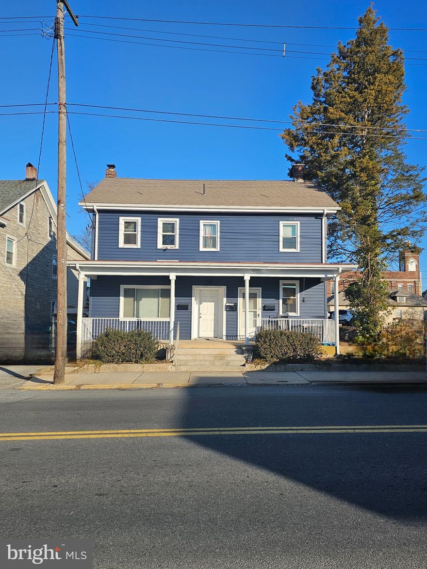 Spacious one-bedroom apartment on the second floor. Private entrance with stairs to the second floor. Off-street parking near the door. Local laundromat nearby. The tenant is responsible for electricity, which includes heat and hot water. Landlord pays for water, sewer, and trash removal.  No Smoking is allowed in the building.  Renters Insurance Required.