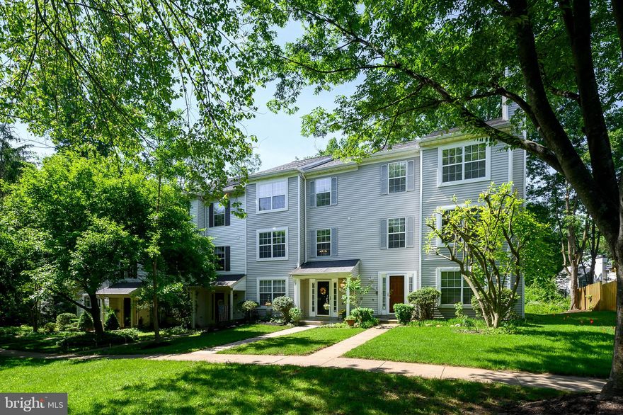 Step into Fresh, Stylish, and Exceptionally Spacious living in this beautifully maintained modern townhouse. 
The entry-level offers a versatile bedroom with an attached full bathroom, perfect as a guest suite or private home office. A cozy fireplace anchors the family room. Recently added built-ins from California Closets to include a desk and closets. There is a walkout access to a covered back porch with stairs leading up to the main deck—seamlessly connecting your indoor and outdoor spaces. The owner recently added an enclosed fenced patio to add privacy and comfort. 
The main level welcomes you with an inviting living and dining area featuring stunning bamboo flooring, creating a warm yet contemporary feel. The spacious kitchen includes a sliding glass door that opens to an upper-level deck—ideal for outdoor dining or relaxing evenings. The refrigerator is only 6 months old! 
Upstairs, the primary bedroom offers a relaxing retreat with a huge jacuzzi tub and a separate shower. Two additional well-sized bedrooms and a full hall bathroom with a tub/shower combo complete the upper level. California Closets has updated several of the closets. 
Enjoy the convenience of a prime location just minutes from Johns Hopkins General Hospital, shopping, golf courses, and major commuter routes, including 29, 32, and 100. BWI Airport is also a 20-minute drive away, making travel a breeze. The HVAC is only one year old, and the roof was replaced four years ago! Annual CPRA fee: $1,309.20. This one is a beauty! Don’t wait, it won’t last long!