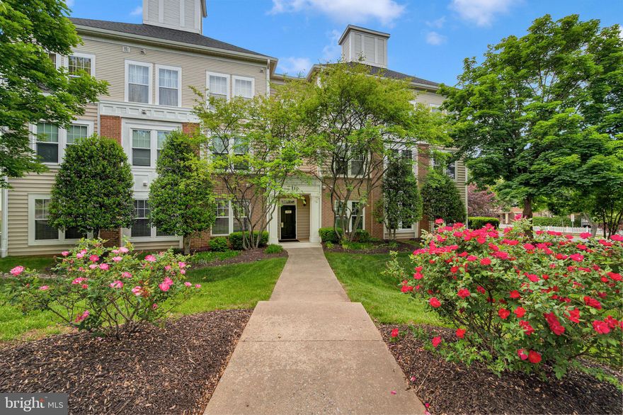 Discover the charm of this inviting 3-bedroom, 2-bathroom unit nestled in the desirable King Farm community. Spanning 1,301 square feet, this home offers a perfect blend of comfort and functionality, ideal for those seeking a serene retreat.  Updated HVAC and Water Heater in 2024 for extra peace of mind! Step inside to find a freshly painted spacious living area adorned with plush carpeting and luxury vinyl tile, creating a warm and welcoming atmosphere. The gourmet kitchen is a chef's delight, featuring stainless steel appliances, including a built-in microwave, dishwasher, and gas oven/range. A generous pantry provides ample storage for all your culinary needs. Retreat to the master suite, complete with a walk-in closet that offers plenty of space for your wardrobe. The additional bedrooms are equally inviting with walk-in closets, perfect for guests or a home office. Enjoy the convenience of in-unit laundry with both a washer and dryer included. Outside, the community amenities are sure to impress. Take advantage of the outdoor pool, basketball courts, and tennis courts, or enjoy leisurely strolls through the beautifully maintained common grounds. The tot lots and playgrounds provide a wonderful space for relaxation and recreation. With off-street parking and a secure main entrance, this home combines comfort with peace of mind. Experience the vibrant lifestyle that King Farm has to offer, where every day feels like a getaway. Don't miss the opportunity to make this delightful residence your own!  Some photos have been virtually staged.