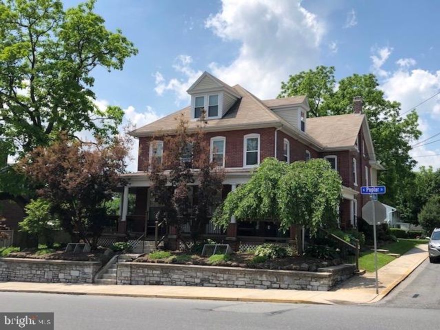 This is a 3 unit property...converted from a very large duplex. The left side (154) is one very large apartment with 3 levels completed...laundry on second floor, gorgeous newer kitchen and 4-6 bedrooms depending on how you choose to use rooms...some walk thrus to have 6+ Br's but great for kids. This unit also uses the 2 car garage and rents for $1695/month. The other side is a front and back units and both are 2 stories. 162 is 1 or 2 Br and laundry is in the basement, updated kitchen and rents at $850/month but can be raised. 164 is 1 bedroom and has stackable washer/dryer in the unit and rent should be at least $100/month higher currently. Most plumbing and wiring have been updated when the remodel was done. all 52 windows have been replaced, 10 year young roof. Only 154 side 3rd floor has electric baseboard heat all the rest is gas hot water heat.Owner pays: water $900/year, sewer $1,04/year, trash $648/year, gas(heat) $2088/year, house electric for basement and porch lights $648/year, Insurance $1343/year, Taxes $6357/year, License $100/year. Excellent condition...owner was occupant until 2015 and upgraded it for themselves. Rents easily and quickly. Rents could be increased. Great location near bus and train stations. 3 refrigerators and 2 washer/dryers remain.