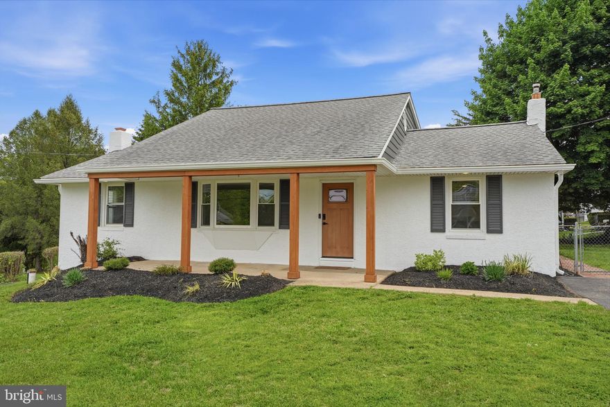 Welcome home to this REMODELED 4-bedroom, 2-bath Cape Cod in the highly desirable Neshaminy School District! This move-in ready home offers the perfect blend of style, comfort, and convenience. Step inside to find luxury vinyl plank flooring flowing throughout the main and lower levels, complemented by a sun-filled open-concept living, dining, and kitchen area. A large bay window floods the space with natural light, creating a warm and inviting atmosphere ideal for both everyday living and entertaining. The beautifully redesigned eat-in kitchen is a true showstopper, featuring granite countertops, stainless steel appliances, a farmhouse sink, convection cooktop, wall double oven, and a wet bar with an additional sink—perfect for hosting! Just off the kitchen, a bright sunroom with walls of windows overlooks the backyard and offers flexible use as a home office, lounge, or potential fifth bedroom. The main level also includes three spacious bedrooms and a fully renovated hall bath with a modern double vanity and tub/shower combination. Upstairs, the private primary suite spans the entire level and serves as a true retreat, complete with a walk-in closet and a beautifully updated en suite bath featuring a new vanity and tub/shower combo. The finished lower level adds approximately 800 square feet of additional living space—perfect for a family room, gym, office, or game room, there are endless possibilities. This level also includes a dedicated laundry room with sink and an unfinished workshop, ideal for storage or hobbyist. Step outside to a tree-lined backyard with mature landscaping, offering both privacy and versatility. A brand-new 350 sq ft detached garage/shed with workbench provides even more storage and perfect for your outdoor essentials. Recent upgrades include a NEW driveway for 6 cars, NEW finished basement, NEW updated lighting throughout, NEW flooring, NEW fully renovated bathrooms,  2025 mini-split HVAC system, 2025 detached garage, and 2025 Sunroom windows, and low taxes. Ideally located near shopping, dining, Route 1 and the PA Turnpike. Don’t miss your opportunity to make this exceptional home yours!