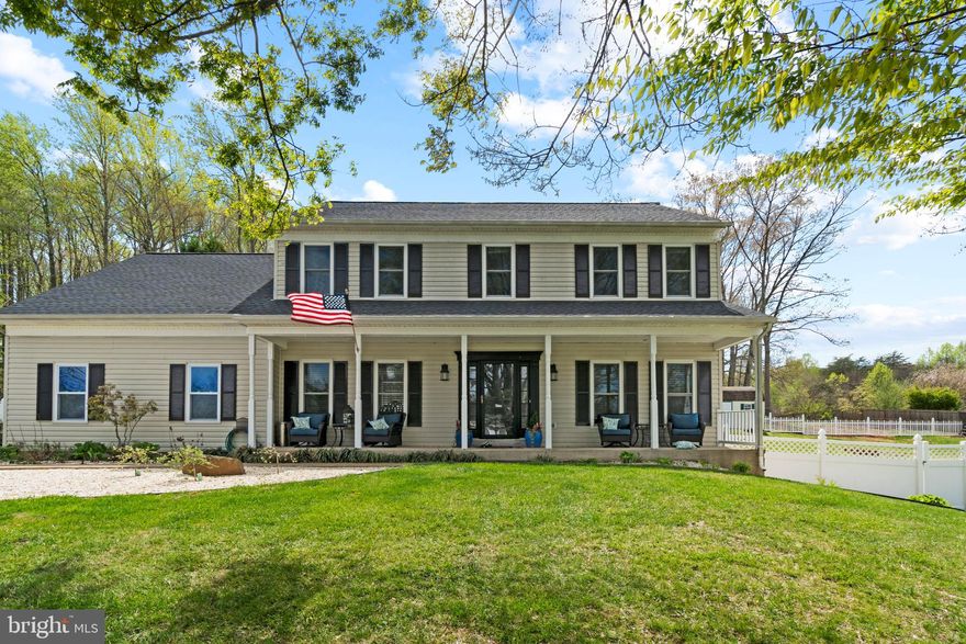 ** Offer Deadline 4 /23/2022 Saturday 8pm ** A REWARDING ESCAPE PEACEFULLY SITUATED ON 3+ ACRES IN THE NORTH STAFFORD SUBDIVISION OF CROWN MANOR. Luxurious and upgraded 4 bedroom 3 ½ bath includes richly appointed spaces. A bright professional grade gourmet kitchen that allows plenty of space that flows from the dining area and the main room for gathering, Bamboo hardwood flows across the main level giving a feeling of cohesiveness. There is also a large room at the front of the home that is a perfect flex space for a study, office, or more formal living room area. The primary bedroom is large with no lack of storage including an oversized walk-in closet and spacious primary bathroom. Well-sized rooms and closet space can be found in the additional 3 bedrooms upstairs. The lowest level has a full bathroom and a larger open area that you can use in many ways, home theatre area, gym space, office area make it your own and there is a large area for storage. The expansive private backyard includes a deck for entertaining, a large sparkling pool, and Koi pond space to be able to relax from the chaos of your day. If you enjoy sitting on your front porch this home has that too! All this space yet close to shopping, dining, and commuting options.