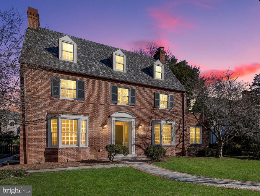 Just selected for HGTV/Black and Decker commercial! Be the home "as seen on TV". Its all NEW inside!! This totally revitalized masterpiece offers 5 bedrooms and 5.5 baths. When 3 out of the 5 full baths are en-suite you have luxury living at its best! NEW electric, plumbing, HVAC and much more! Detached garage with carport for additional parking on a private level quarter acre. Gourmet kitchen with quartz countertops and THOR appliances, luxurious updated bathrooms, and new top of the line Marvin SDL windows makes this a truly captivating gem of a house. Be the home in HOMELAND that has an open kitchen to a large family-room. Other highlights include a formal dining and living room, light filled large sunroom, elegant wood burning fireplace, and adjacent stone terrace. Second level hookup for stackable washer/dryer for a second laundry room. The finished basement has a full bath, large laundry, open living room and plenty of storage. In a word, stunning.