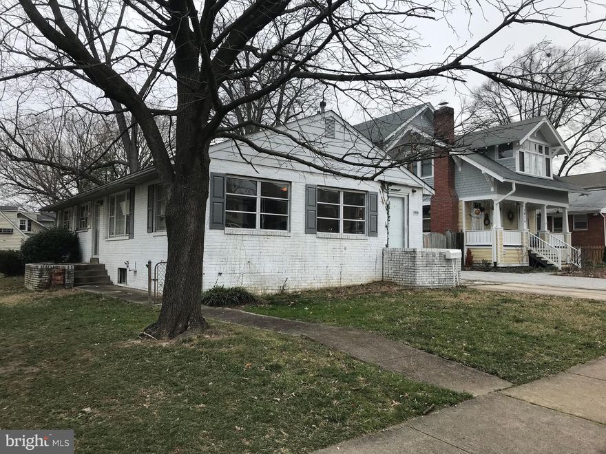 Great location within one block of East Falls Church Metro on a lovely street with many new and expanded homes.  Property is being marketed as a teardown.  Value is in the land, location and potential for new construction.  No access is available to the interior of the home.  Home is tenant-occupied.  Do NOT disturb tenant.  No trespassing - Must have an appointment to walk the lot.  Plat available upon request.