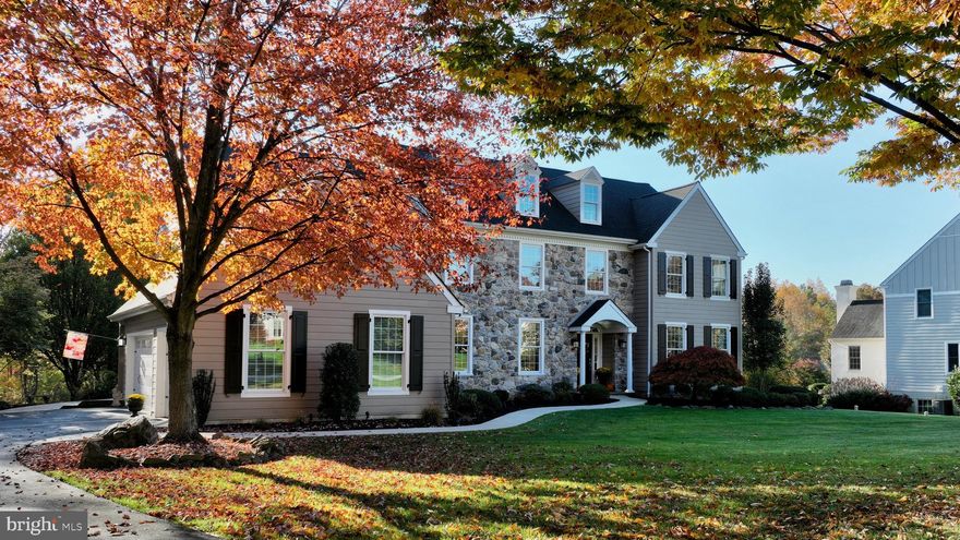 Welcome to Haverhill Estates. Tucked away off one of the most scenic roads in 
Chester County, experience luxury living at its finest. Situated on a quiet cul de sac street, this beautiful single-family home boasts a spectacular 1.5-acre lot overlooking a tree-lined backyard. Enjoy the 
picturesque horse farms and scenery as you drive up horseshoe trail lane. The 
exterior of the home underwent a full stucco remediation in 2020 featuring 
all-new Hardy plank siding, a new roof, windows, gutters, downspouts, shutters, 
and a multi-tiered composite deck. Enter the front door and you are greeted by 
large windows, tons of natural lighting, and beautiful hardwood floors that extend throughout the entryway, dining room, kitchen, and living room Continuing to 
the right of the front leads you directly into the family room. Natural hardwood 
floors, crown molding, and dual wall windows give way to tons of natural 
sunlight making this room a perfect place for entertaining guests. The French 
doors separate the formal office/ study that is located at the rear right of the 
home. Tucked away from the kitchen and formal living room this office is located 
in the perfect place for privacy with a powder room just outside of it. The formal 
dining room is to the left of the front door featuring natural hardwood floors and 
privacy doors that lead to the kitchen. Crown molding, shadow box accent walls, 
and a chair rail show off the attention to detail. Pass through the double doors 
into the massive eat-in kitchen. White cabinets, a massive island with breakfast 
bar and undercabinet storage, black granite countertops, subway tile backsplash, black cabinet pulls, and stainless-steel appliances. The large slider leads 
to the full-width multi-tiered composite deck that overlooks the beautiful tree-lined backyard. The kitchen opens up to the rear left of the home where the 
formal family room is located. Sunken floor, wall-to-wall carpet, floor-to-ceiling 
stone fireplace and oversized windows complete this cozy living area. Venture 
upstairs to the second floor via the main staircase to the large hallway landing that 
overlooks the entryway. Enter the spacious master bedroom suite that is privately located on one end of the home. The master suite includes a large separate sitting room, a large walk-in closet with custom shelving, and a large master 
bathroom. The master bathroom features new tile floors, a tile shower, dual vanities, tub, a water closet, and, a glass shower entry door. spacious bedrooms all 
with ample closet space, ceiling fans with lights, and wall-to-wall carpet. The hall 
bathroom is conveniently located directly between the two spare bedrooms with 
tile floors, a linen closet, a double vanity, and a tiled shower with tub. Conveniently 
located at the end if the hall, this second-floor laundry room is just steps away 
from the master bedroom. The basement has been partially finished adding appx 
1200 square feet of additional living space and a HUGE unfinished portion currently being used for storage. Don’t miss your opportunity to call this home 
YOURS!! Be sure to see the PROPERTY and NEIGHBORHOOD VIDEO TOURS!!