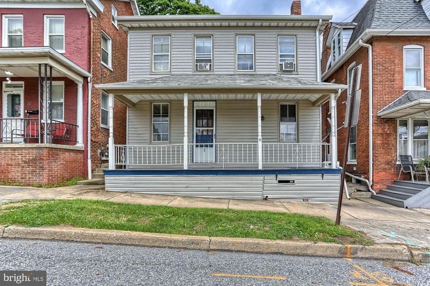 3-4 Bedroom, 2 Bath Single family home!  Priced to Sell!  Spacious rooms.  Fenced backyard. Oversized 2 car cement block garage w/storage above.  Wood Floors.     Newer Stove & Water Heater.  This used to be a 2 family home.  2nd entrance is still in place.  Upstairs playroom/Bedroom 4 was 2nd kitchen.  2 gas forced hot air furnaces.