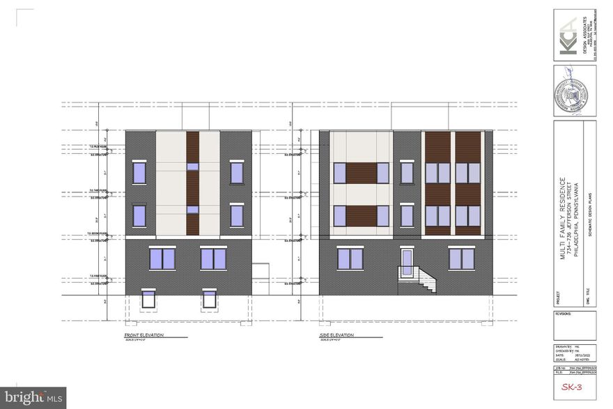 Shovel ready 6 unit lot. Building plans and permit to be delivered.  Approved for 4 two bedrooms. 2 one bedrooms. Corner lot. See listor for details.