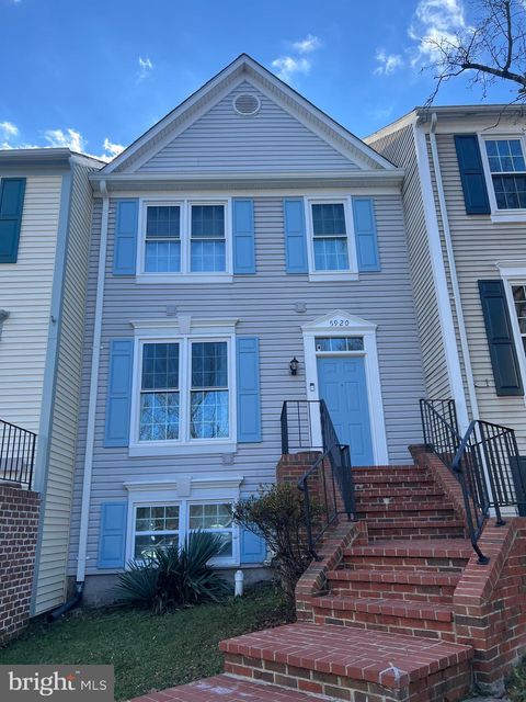 5920 BARON KENT LANE CENTREVILLE VA 20120