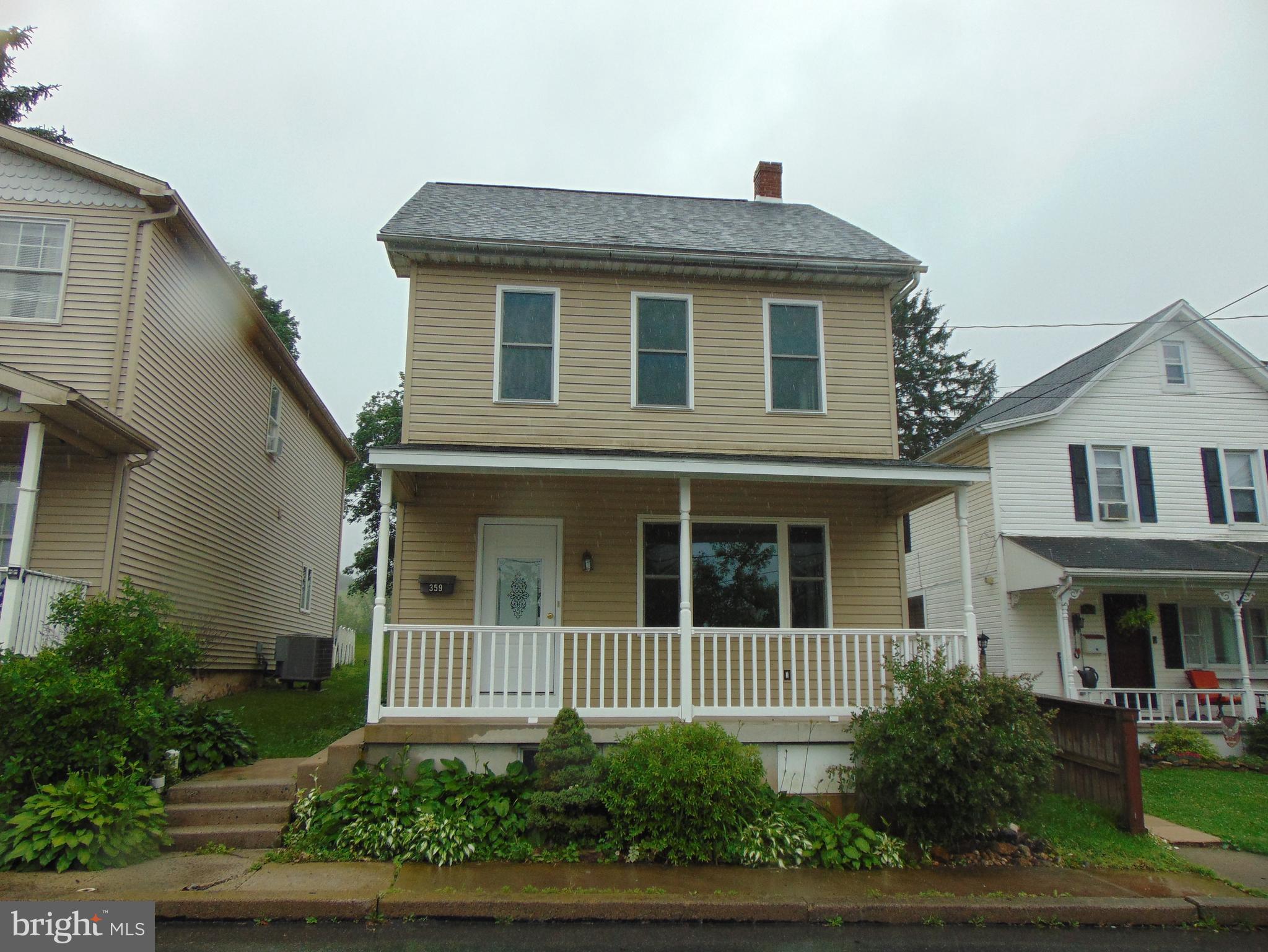 Spacious 2 bedroom home in Orwigsburg has been freshly painted & new flooring installed throughout. Large eat in kitchen with laundry closet. Attic & basement. Covered front & rear porches. Conveniently located to shopping, banks, pharmacy, salons, restaurants and much more. Owners require $1,750 security deposit, credit check, no pets & no smoking. Blue Mtn. Schools