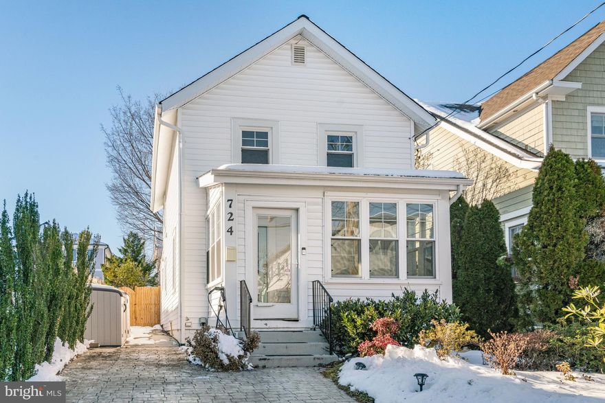 The recent renovation masterfully blends contemporary comforts with the endearing qualities of original architecture. Prepare to be impressed by the chef's kitchen, complete with stainless steel appliances and quartz countertops, gleaming hardwood floors, a master bedroom featuring an en-suite and walk-in closet, updated bathrooms, a flat backyard, and designer touches throughout. Approaching the home, you'll notice the lengthy driveway, offering off street parking with an outdoor NEMA 14-50 plug for EV charging, and room for bicycles, strollers, and more. Truly, it’s an uncommon discovery this close to both Clarendon and Courthouse. The four-season front porch invites you to remove your shoes and relax with a cool glass of lemonade.

Upon entering, you'll be charmed by the peek-a-boo door and new windows that allow sunlight to flood the home. The bright, open floor plan will captivate you, facilitating easy movement between the living room, dining room, and kitchen. The updated  kitchen (approx. 2021)  is sure to delight both gourmet and everyday chefs alike. It boasts a sleek design with an island featuring a quartz waterfall, stainless steel appliances, a pantry, a herringbone-tiled wall, and custom cabinetry. The main level also includes a half bath with exposed brick and the primary bedroom with a walk-in closet and en-suite. Refinished hardwood floors, fresh paint, and recessed lighting adorn the home, extending to the upper level.

The top floor showcases two spacious bedrooms, a full bathroom, and a full-sized laundry area. The original glass doorknobs were carefully restored and reused, adding to the home's interior charm. Stepping outside, you'll be impressed by the beautiful flat backyard, partially fenced and offering ample space for gardening and play. The stone patio is perfect for grilling, dining al fresco, or making s'mores over a fire pit.

Items new in approximately 2021:  air conditioning system, roof, siding, electrical panel and meter, windows, three exterior doors, electronic keyless entry, hot water heater, sump pump, HVAC, condenser, refinished hardwood floors, carpet, and beautiful landscaping. Beyond all the outstanding features of this home, it also boasts a fantastic location! Situated on a quiet street, the home is within walking distance to the shops, restaurants, and metro stops at both Clarendon and Courthouse.