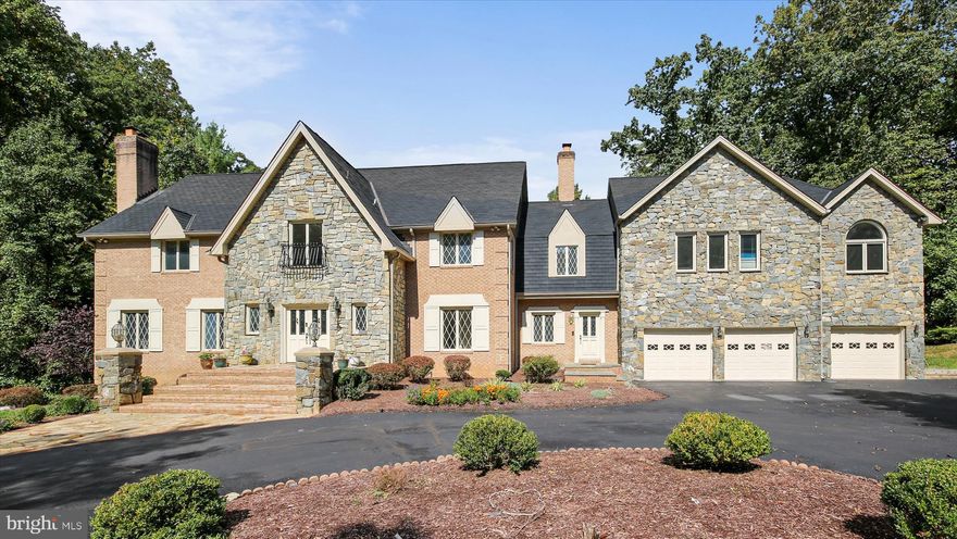 **Sold with multiple offers by Carl Becker at Premier Properties** This Normandy inspired Colonial in one of Potomac's prettiest neighborhoods was custom built by the current owners for unparalleled entertainment and comfortable multigenerational living. Over two acres of land offers circular driveway, large grassy areas, and private swimming pool. The dream kitchen with large island opens to the great room and family room.  A dramatic balcony and upstairs family room overlook the great room and two story foyer. The walkout lower level offers spacious recreation room with full bar, multiple bathrooms, and aupair suite with second kitchen. Other details include 5 bedrooms upstairs, 4 fireplaces, 3 car garage, over 2 acres, and ready for 1 lucky new owner!