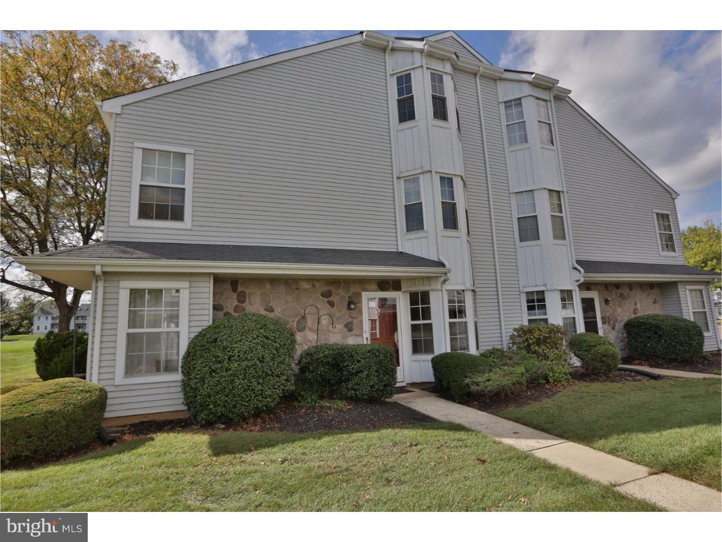 THIS WON'T LAST! Available for rent and located in the Council Rock School District is this renovated and well maintained first floor condo. Newer flooring. Gorgeous kitchen with white cabinets and backsplash, granite counter tops and newer stainless steel range and dishwasher. Huge master bedroom complete with a private bath and walk-in closet. 2nd bedroom and full hall bath. This unit backs to open area and playground. Enjoy community tennis, hockey and summer swimming. great location and plenty of sunshine Easy to show. Hurry Home!