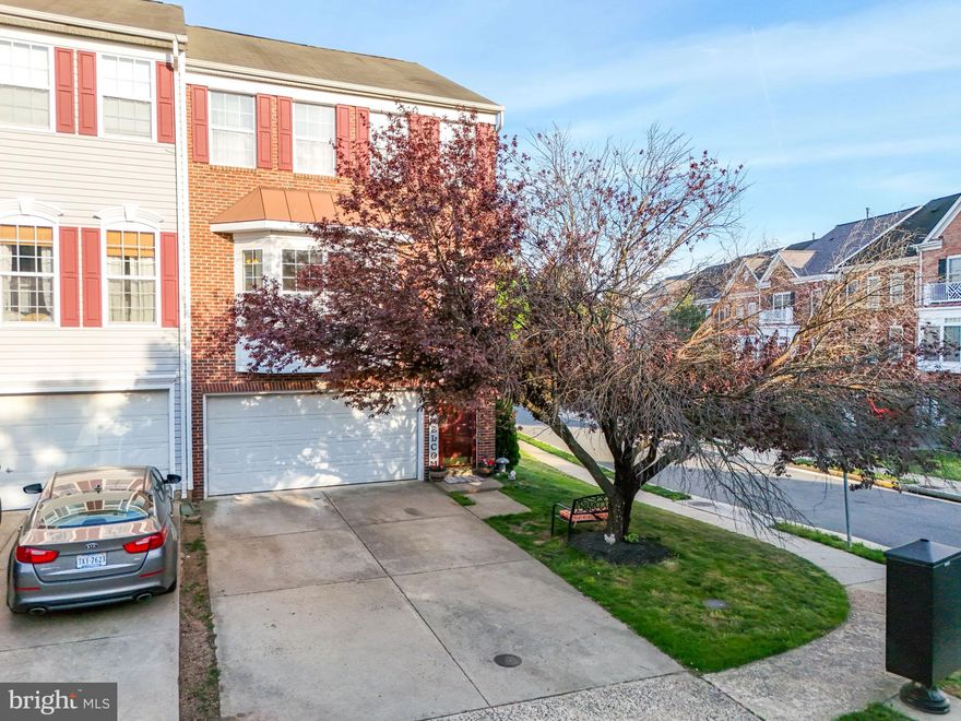 Stunning Brick Front End-Unit Townhome in Sought-After Spring Lakes! This beautifully maintained 3-bedroom, 3.5-bath townhome offers over 2,200 square feet across three fully finished levels. Situated on a premium end-unit lot on a quiet no-thru street, you'll enjoy added privacy and a spacious fenced-in backyard—perfect for relaxing or entertaining! Step inside to find a bright and spacious living room, a separate dining area, and a kitchen with a center island that opens to an oversized deck. Upstairs, the primary suite features a soaking tub, separate shower, and dual-sink vanity, along with convenient upper-level laundry. The walk-out lower level includes a large rec room with a gas fireplace, a full bathroom, and access to the lower deck and fully fenced yard. Enjoy community amenities including an outdoor pool, tennis courts, and tot lots. Spring Lakes is ideally located just off Route 7 and Battlefield Parkway—minutes to Wegmans, shopping, dining, movie theaters, Leesburg Premium Outlets, and historic Old Town Leesburg! Don't miss this rare end-unit gem in an unbeatable location!