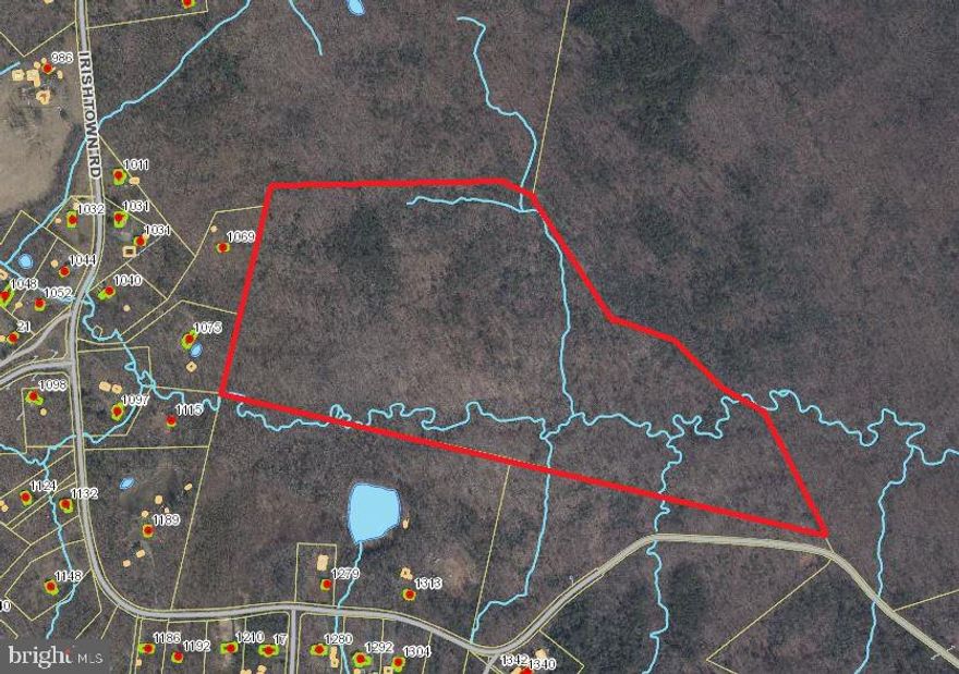 60 wooded acres next to the Elk Neck State Forest.  Limited access.