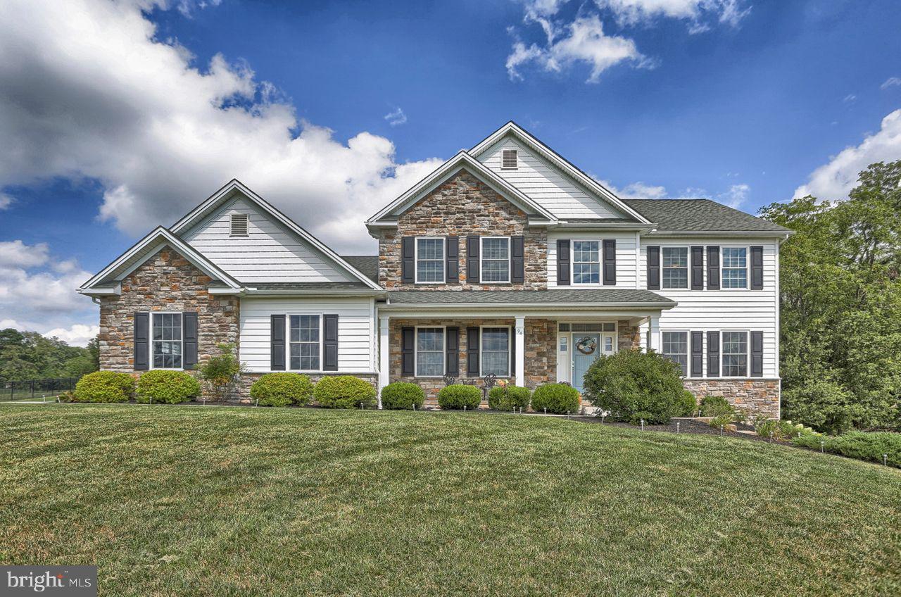 Pristine condition on over an acre in popular Olde Forge. This 5 bedroom 4.5 bath home will check off all your boxes. Quiet but convenient location is 10 minutes to the turnpike and other major highways. Come fall in love with the location, floor plan and amenities this home has to offer. Featuring quartz counters, beautiful hardwood flooring, walk in closets in all but one bedroom, gracious sized rooms, sweeping staircases, 2 Fireplaces and more. This 8 year old home offers a full in-law suite with it's own separate entrance. Schedule your appt today!!