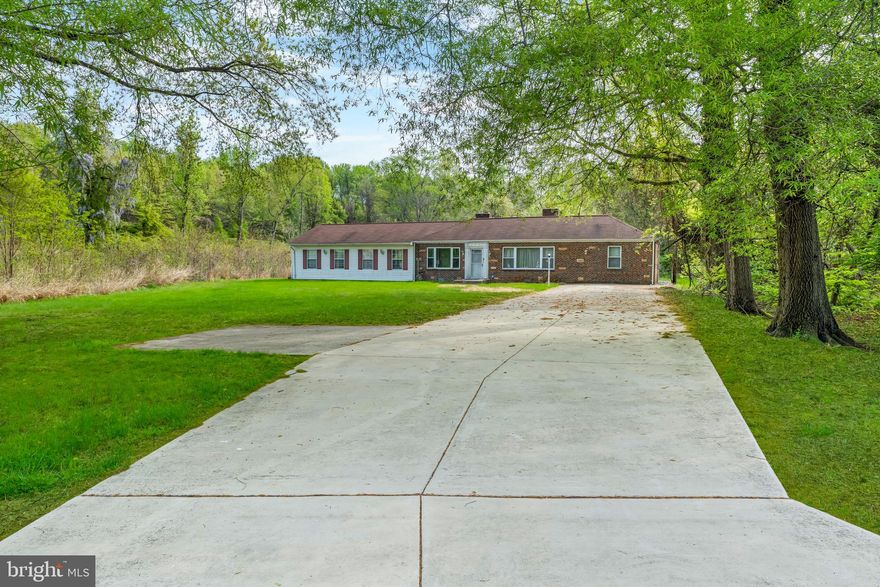 Opportunity awaits with this spacious 3-bedroom, 2.5-bath single-family rambler situated on nearly 1 acre of land! 

Offering the ease of one-level living, this home features a generous layout, a formal living and dining room, a very spacious family room, spacious bedrooms with an ensuite in the main bedroom, and a bonus space which is perfect for a home office. While it does require some TLC, it presents a fantastic chance to create your dream home or invest in a property with strong upside. There is plenty of potential for customization and updates! Whether you're a homeowner looking to add personal touches or an investor seeking your next project, this property combines location, space, and opportunity in one compelling package.

Ideally located with convenient access to Metro transportation, this home provides an easy commute to the city while still enjoying the privacy and space of a larger lot. Nearby, you'll find a variety of local amenities including grocery stores, retail shopping, and a diverse selection of restaurants, making everyday living both comfortable and convenient.