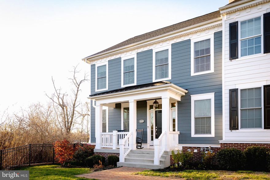 Welcome home to the elite Flower's Field Development in Yardley Pennsylvania that is one of the most beautiful towns in all of Bucks County that is rich in history, farmland, and tranquility.  Offering numerous variations of delicious restaurants and local markets with a farm to table eloquence like no other.  There are local activities that this home town offers throughout the course of the year where many people enjoy coming together as one for these social gatherings of celebration.  Now come away with me and find out more about this delightful 4 year young end unit townhome that is awaiting your arrival, that offers beautiful architecture, open floor plan, home office, with plenty of space for all to enjoy.  As you walk inside you will be greeted by gorgeous high-end engineered hardwood flooring throughout the main level, stairs, and hallway.  The gourmet kitchen is simply magnificent offering white shaker cabinets with plenty of space for all your storage needs, and a beautiful breakfast bar with white quartz countertops that are simply impeccable above all the others. You will also see delightful stainless steel appliances, high-end faucet, custom made light fixtures, and traditional and eloquent subway tile that will never go out of style. The kitchen opens up to your farm to table dining area where you can serve gourmet meals, comfy cozy winter breakfast, and gather friends and family for cocktail parties and fun celebrations.  The living room offers a wonderful fireplace to cozy up to during those cold winter months with a hot cup of cocoa and a good book.  If you work from home, then this is the home for you with a home office that has hardwood flooring, and lots of windows that bring in a lot of  natural sunlight during the course of your day as you work hard in the beauty of your own home.  It doesn't get any better than this.  Now lets walk up the winding staircase to the 2nd level where you will find three lovely bedrooms with neutral paint, upgraded padding and carpets in all three rooms to bring comfort to your home.  In the primary bedroom you will see a spacious walk in closet, a sitting area, a tray ceiling with recessed lighting, ceiling fan, and your own beautiful bathroom that has been upgraded with fabulous high end tile on the floors and walls, a double sink, a stand up shower, and private water closet.  Walking down the stairs to the fully finished and ever so cozy lower level that is incredibly spacious with numerous rooms to offer, and a lovely three piece bathroom for your guest, or could be used as an in-law suite.  We will say goodbye for now, until you sign those papers and call this gorgeous home your own :)