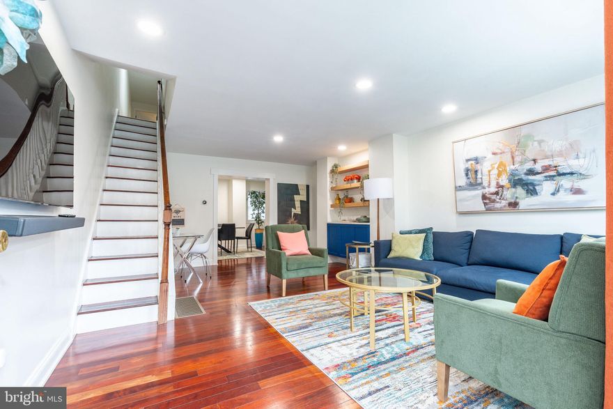 Pack your bags and move right into this stunning Graduate Hospital townhome, where modern luxury meets turn-key convenience. The main level welcomes you with an expansive, sun-drenched living room featuring gleaming hardwood floors, recessed lighting, and custom built-ins that provide a sophisticated backdrop for any decor. Flowing effortlessly from the living area, the generous dining space is perfectly scaled for hosting memorable dinner parties. The chef’s kitchen​ boasts sleek stainless steel appliances, granite countertops, ​ample cabinetry. Just beyond the kitchen, a private rear patio offers a secluded urban oasis for grilling and entertaining, complete with a dedicated storage closet for seasonal gear.

The upper level serves as a serene retreat, headlined by a primary suite bathed in natural light from a classic bay window. This suite features a fully reimagined, spa-inspired en-suite bath adorned with marble tiling, a frameless glass shower, and designer fixtures. Two additional spacious bedrooms and a pristine hall bath provide the perfect layout for guests, a nursery, or a dedicated home office. For even more flexibility, the finished lower level offers a versatile bonus room—ideal for a media den, gym, or playroom—alongside a laundry area and abundant built-in storage.

Beyond its charm as a primary residence, this property is a proven investment powerhouse, currently operating as a highly profitable Airbnb with a daily average rate of $191.72 and an average revenue per stay of $1,039.00. Situated in a prime location, you are just minutes from CHOP, University City, and the Schuylkill River Trail. Enjoy being steps away from neighborhood staples like Ultimo Coffee and Sidecar Bar & Grille, with easy pedestrian access via the South Street Bridge to UPenn and Rittenhouse Square. All furniture is available for an additional fee, making this a truly "plug-and-play" opportunity for homeowners and investors alike.