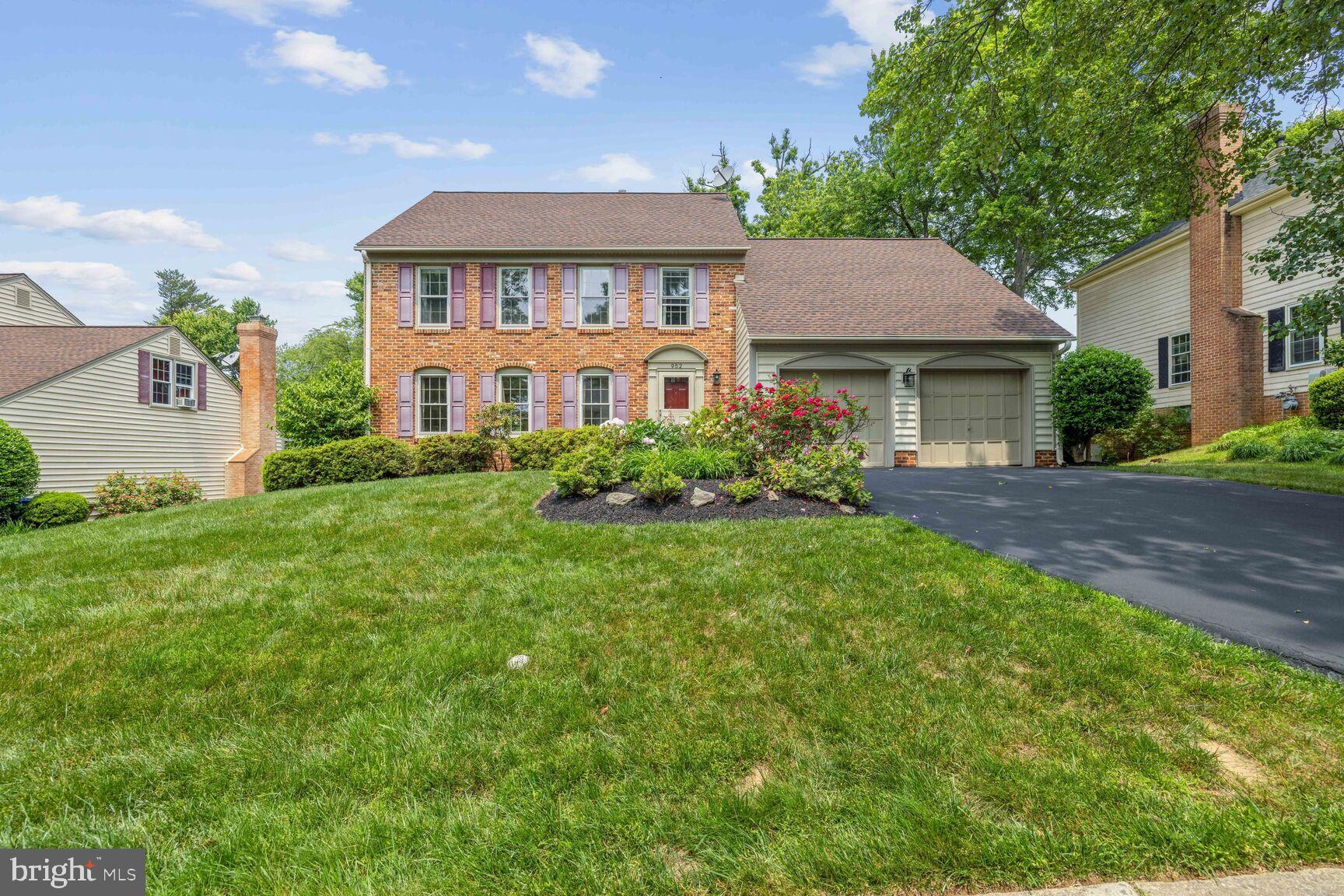 Open houses cancelled. Welcome to 952 Farm Haven Drive! This beautiful property is conveniently located in Rockville near close by Potomac and North Bethesda. Nestled in a sought-after North Farm neighborhood, this home boasts a great floor plan and beautiful outdoor space. Enjoy the perfect balance of privacy and convenience with a spacious lot encompassing lush greenery and mature trees, while still being just minutes away from shopping, dining, and entertainment options to include Pike & Rose and Park Potomac. The traditional concept floor plan creates a seamless flow between the living spaces, making it ideal for everyday living. Upstairs features four bedrooms and two full bathrooms. The carpet upstairs is brand new as is the paint. The main floor includes a cozy fireplace in the family room and a deck off the kitchen. Step outside to the expansive backyard, perfect for hosting summer barbecues or enjoying peaceful evenings under the stars. The backyard backs up to the golf course at Woodmont Country Club. The basement is fully finished with access to the backyard (two sliding doors). Basement features flex space, a den, storage space, and a full bathroom. With easy access to major highways and public transportation (I-270 & I-495), commuting to Washington D.C. and other nearby areas is a breeze. Don't miss the opportunity to make this exceptional property your own. Schedule a showing today and experience the finest in Rockville living at 952 Farm Haven Drive.