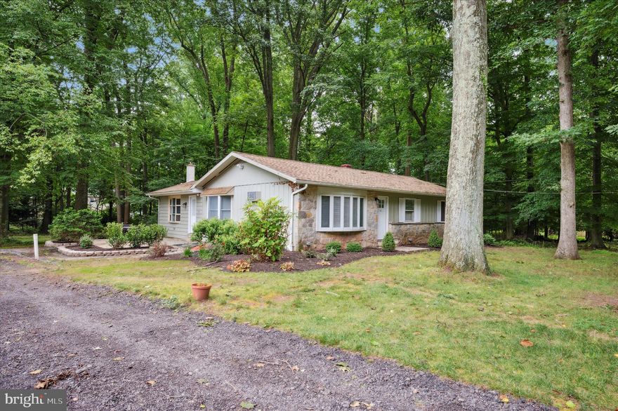 This beautifully updated single-family property is nestled on a sprawling 1.12-acre lot, providing a perfect blend of privacy and space. This 3 bedroom and 2 bathroom home is in Central Bucks school district. Also there is a large unfinished basement- perfect for storage! Pets are welcome. Showings will start at the Open House: Friday, Aug 11th from 5-7pm and Saturday, Aug 12th from 10am-Noon.