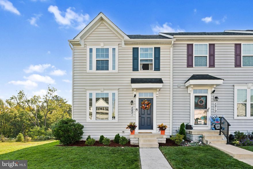 GREAT LOCATION - BEST PRICE - EXCELLENT CONDITION. Live here and your assigned schools are one the best: OAKDALE SCHOOL DISTRICT! END UNIT / BACK TO TREES, with a finished basement (Bedroom + Bathroom + family room) and backyard door access. OPEN FLOOR concept on the main floor. Recently renovated and upgraded (New carpet in basement, New LVP flooring main floor, painting, new dishwasher and microwave exhausting out, ...). Tankless water heater. Multi-media connections (ethernet, HDMI cable) in basement. 2 bedrooms with walk-in-closet. Main bedroom has a recessed ceiling. The main bathroom has a shower and a soaking tub and double sink vanity. Laundry station is at the bedrooms level.
Deck on the main floor for your comfort of relaxing while eye sighting the backyard. Modern kitchen with island, recessed lights throughout the house, walking closet in master bedroom, and so much more. 
The property has been well taken care of by its owners since they built it (2019). 

Commuter dream with access to major HIGHWAYS (I-270, I-70, i-495), easy access to airports Frederick Municipal Airport, Burhans Memorial Airport (3MD0), Baltimore/Washington International Thurgood Marshall Airport, Dulles International Airport, and more. Within your reach, fine restaurants such as Avery's Maryland Grille, The Derby Restaurant & Bar, Whistle Stop Restaurant and Saloon, The Garage and so many more! Great shopping centers around (Frederick Crossing, Riverview Plaza, Westview Promenade, Crestwood Plaza, Villages at Urbana, Monocacy Village Shopping Center, Frederick County Square... | Stay occupied with amazing attractions nearby, such as Adventure Park USA, Urban Air Trampoline and Adventure Park, Carroll Creek Park, golf clubs (I-70 Golf Range, Holly Hills Country Club, Whiskey Creek Golf Club, X-Golf Frederick, Clustered Spires Golf Club, and so many more), Crystal Grottoes Caverns, Kingfisher Overlook, Urbana District Park, and so much more.
Check the Virtual tour.
Come live in a great home and community. Schedule a tour ASAP!