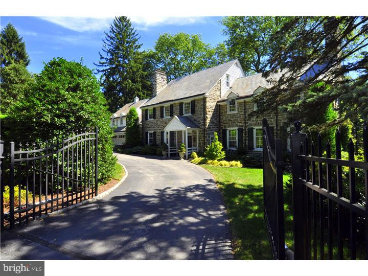 Outstanding colonial home perfectly situated in the heart of Bryn Mawr. Surrounded by picturesque views, this classic home has been meticulously updated and maintained and enjoys all the charm, character and architectural qualities found from yesteryear combined with all the modern amenities and convenience of today. With over 5500 square feet of living space, this three story all stone home offers magnificent entertaining rooms, four fireplaces, random width oak hardwood floors, exceptional millwork and multiple verandas overlooking the breathtaking grounds. Modern amenities and upgrades added over the past ten years include new Vermont Slate roof and copper gutters, renovated gourmet kitchen with top of the line appliances, new gas steam furnace, updated electric, updated baths, extensive landscaping and outdoor improvements, and custom decorating throughout. Move right into this very special home.