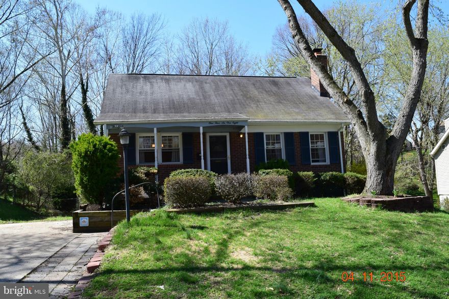 Cape Cod with a Front Porch for enjoying the beautiful landscaped yard, Gorgeous Remodeled Kitchen, SS Appliances, Granite, Ceramic Tile, Custom Cabinets, Bay window. Sep. Dining Room with Wainscoting, Sunny Bright Living room. Large upper Deck with stairs to yard. amily Room with Fireplace and walk out to a fully Fenced backyard. Some breed of dogs will be accepted with a $250 fee.