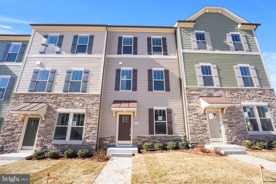 Brand new,Never lived in,Excellent 3 level  townhome in Harrington Terrace  community with 4 bedrooms, 3.5 baths, & 2-car garage,2200 sq feet of living space! Kitchen and all bathrooms includes quartz counters, maple white cabinetry & stainless steel appliances.Hardwood floors on entire main living level.Large master Bedroom with ceramic bath features dual vanities,quartz and large walk-in shower.Convenient laundry on bedroom level.Enjoy beautiful common area in the rear.

HARRINGTON TERRACE