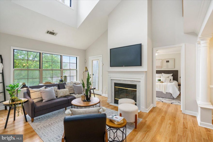 Welcome to this beautifully maintained top-level, 3-story condo offering a bright and airy open-concept layout. Soaring vaulted ceilings and large windows flood the space with natural light, creating a warm and inviting atmosphere throughout.

The modern kitchen is a chef’s dream, featuring granite countertops, stainless steel appliances, a gas range, and generous pantry space. Freshly painted interiors and recessed lighting enhance the contemporary feel, while the cozy gas fireplace adds a touch of comfort to the spacious living area.

Upstairs, a versatile loft overlooks the main level—ideal for a home office, reading nook, or guest space. The private patio with sliding glass doors extends your living space outdoors, perfect for relaxing or entertaining.

Enjoy the peace of mind with a brand new HVAC system and water heater. This home also boasts ample closet and storage space throughout.

As a resident, you'll have access to a private community pool, with condo fees covering this and other conveniences. Don’t miss the opportunity to own this turnkey home that blends comfort, style, and functionality.

** PLEASE CONTACT CO-AGENT WITH QUESTIONS **
**SELLER REQUESTS LEGACY TITLE AS TITLE WORK HAS BEEN PULLED AND BUYER WOULD GET A DISCOUNT**