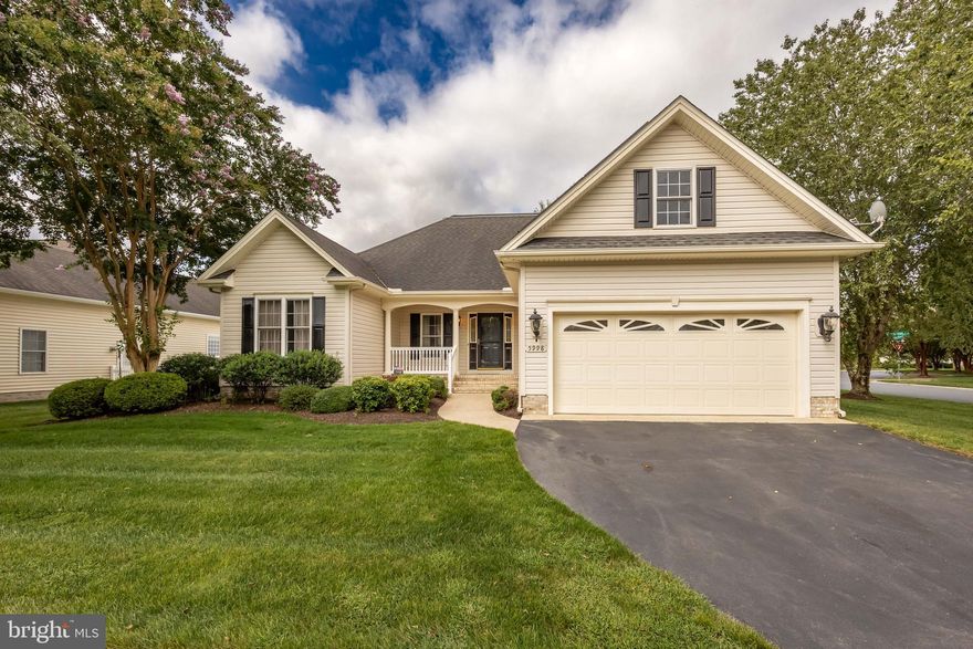 Discover low-maintenance living in the sought-after 55+ community of The Villages at Sleepy Hollow, where lawn care, irrigation, and common areas are all taken care of. This charming corner-lot home features 2 bedrooms, 2 full baths, and 1,700 sq ft of inviting living space. Step into the living room with cathedral ceilings and a cozy gas fireplace that opens seamlessly to the dining area—perfect for entertaining. The kitchen offers stainless steel appliances and a sunny breakfast nook that leads to the screened-in back patio.
The primary suite is a true retreat with double doors, a spacious bath, and a walk-in closet. A second seating area adds versatility, while the unfinished upstairs offers incredible potential to nearly double the home’s square footage, ideal for a guest suite, hobby space, or additional living area. Outside, enjoy a fully fenced backyard with views of the Sleepy Hollow clock tower, plus energy savings from leased solar panels.
Don’t miss your chance to make this home your own! Schedule your showing today and see all the possibilities for yourself.