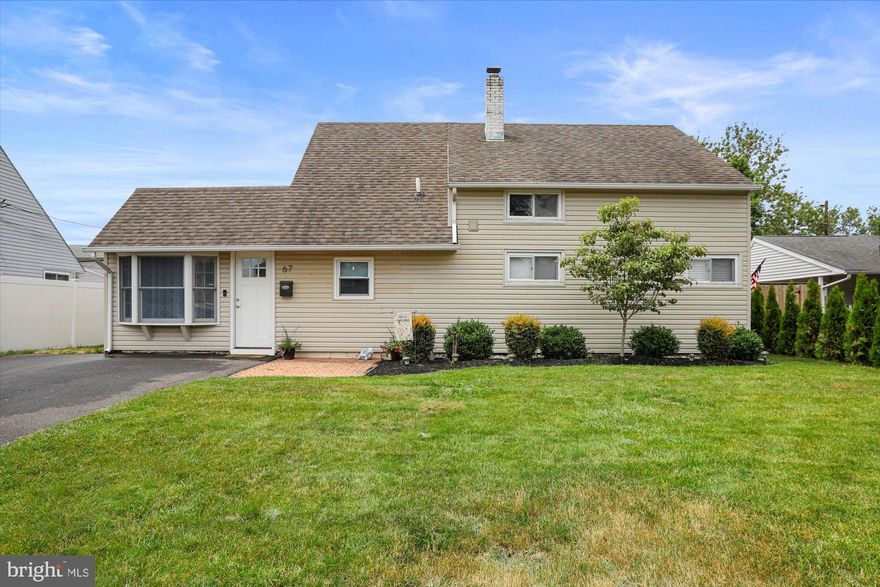 Easy living.. beautiful brand new easy to care for floors throughout both levels of this well-done home.  There is an updated kitchen with stainless appliances and everything at your fingertips making for easy meal-making.  Open concept eating area, play space for kids or extra gathering space with access to the back yard with new concrete patio.  In addition, a true large family room  which access the 2nd floor.  You will find 2 ample size bedrooms on the first level with a combo tastefully remodeled bath/laundry.   The 2nd floor has 2 more bedrooms  and a half bath.  This lovingly cared for home can be yours whenever you'd like as the sellers are truly flexible with settlement