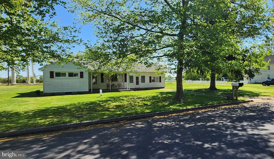 YOU'RE IN LUCK!  THIS HOUSE IS BACK ON THE MARKET!  This charming four-bedroom, 2 full bathroom home is priced to sell immediately.  It is move-in ready and waiting for you.  The house and 2 utility sheds sit on a corner lot in the beautiful friendly town of Ridgely, Maryland.  It features off-street parking in the front and the rear as well as on-street parking.  There is dual heat with a heat pump and oil heated hot water baseboard and central air.  Located within walking distance to the elementary school, park, and convenience stores.  Spend evenings relaxing on the front porch watching the sunset or interacting with the neighbors.  Come see the spacious lot, charming home, and beautiful town.