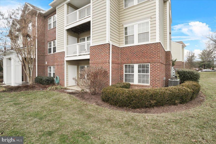 Multiple Offers Received - Due by Thursday, February 13th @ 11:00 am.   Ausherman Built first floor living condominium in the Waterside Community offers numerous amenities, including a community pool, tennis courts, walking paths, and a storage lot for trailers, campers, and boats.   Additionally, it is located just minutes too shopping (including Wegmans), various restaurants, and downtown historic Frederick. The open-concept floor plan features a kitchen with a breakfast bar, new kitchen appliances, including a refrigerator, stove, and dishwasher, living area that has a walk out to a patio with direct access to common grounds   The two bedrooms are situated on opposite sides of the unit, each with full private bathrooms. The unit has been repainted with new lighting fixtures, and new luxury vinyl plank (LVP) flooring.   The existing washer and dryer in the unit convey.  No City Taxes!  Do not miss this opportunity!