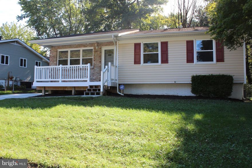 Beautifully updated rancher on fantastic lot in desirable location.  Fresh paint, new carpet, updated kitchen with ceramic tile, granite counter tops, SS appliances. Large, level yard perfect for entertaining!Updated furnace, AC, h2o heater, all cast iron plumbing updated with PVC, updated windows/ doors, whole house fan in hallway, new extended driveway and porches. Call today for a showing, you won't be disappointed!