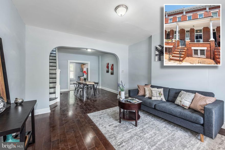 Renovated Townhouse Near City Center - Ideal for Families or Investors

Welcome to this beautifully renovated townhouse nestled in a prime location close to Baltimore's vibrant city center. Perfectly blending historic charm with modern convenience, this property offers an ideal living space for families seeking proximity to urban amenities or investors looking for a lucrative rental opportunity.

Key Features:

Location: Situated just minutes from downtown Baltimore, this townhouse enjoys easy access to restaurants, shops, entertainment venues, and major transportation routes.

Renovated Interior: Step into a tastefully updated interior featuring new flooring, freshly painted walls, and modern fixtures throughout. The kitchen boasts stainless steel appliances, and ample cabinet space, making it a chef's delight.

Spacious Layout: With 3 bedrooms and 1 bathrooms , this home offers plenty of room for comfortable family living. The open floor plan enhances the sense of space and allows for flexible furniture arrangements.

Outdoor Space: Enjoy the outdoors in the privacy of your own backyard,  perfect for morning coffee or evening gatherings.

Investment Potential: This property presents an excellent investment opportunity with its desirable location and updated amenities, appealing to tenants seeking modern comforts close to downtown Baltimore.

Community Amenities: Residents can benefit from nearby parks, schools, and community centers, adding to the appeal of this family-friendly neighborhood.

Additional Details:

Price: Competitive pricing for the area, reflecting the value of recent renovations and prime location.

Whether you're looking to settle down in a conveniently located family home or capitalize on a lucrative rental property, this renovated townhouse at the heart of Baltimore offers both comfort and investment potential. Schedule a viewing today and envision your future in this inviting urban retreat!

The ground rent is unknown, the buyer would need to find out.
Electricity is working but gas would need to be set up with BGE.