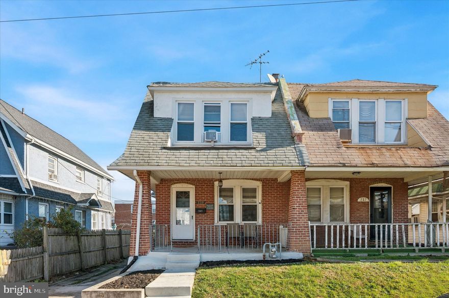 Back on market due to buyer financing
This charming twin home, built in 1928 and beautifully renovated in 2019, offers a perfect blend of classic character and modern convenience. Step inside to discover a warm and inviting interior featuring gleaming hardwood floors and a cozy fireplace adorned with a stone mantel, creating an ideal spot for relaxation. The kitchen boasts upgraded countertops and stainless steel appliances, including a built-in microwave and self-cleaning oven, perfect for culinary enthusiasts. With three spacious bedrooms and a well-appointed full bathroom featuring a tub shower, this home provides ample space for comfort and privacy. Enjoy the convenience of main floor laundry, ensuring that chores are a breeze. Outside, the property features a driveway that accommodates up to three vehicles, providing easy access and ample parking. The inviting porch and deck are perfect for enjoying morning coffee or evening gatherings. Rear yard off the deck is fully fenced in. Located in a peaceful neighborhood, this residence combines the charm of its historic roots with modern updates, making it a wonderful place to call home. Don't miss the opportunity to make this delightful property your own! **Seller is including a 1 year home warranty with the purchase of this home.**