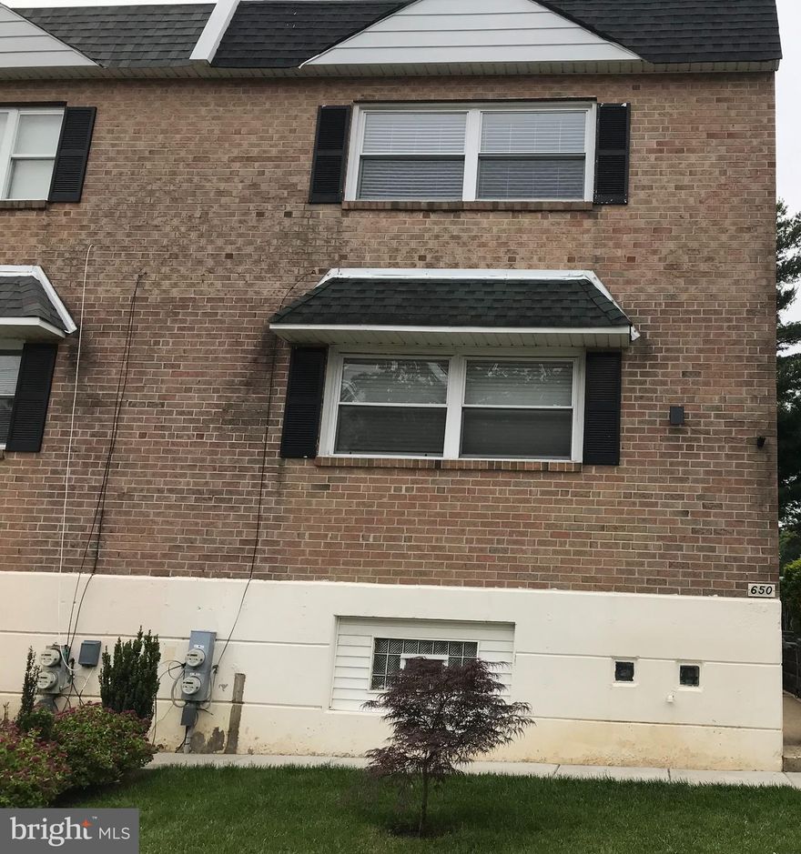 Newer kitchen and two newer full bathrooms with two bedrooms on the second floor of a duplex. The kitchen has all new cherry cabinets, a dishwasher, a microwave, a range, a garbage disposal, a refrigerator, and a vinyl floor. Shared basement with separate washer and dryer for each floor. Central air. Extremely convenient to shopping, restaurants, and bus lines. First, last, and one-month security deposit. One-year lease. Credit and criminal background check: $50 is required at the renter' expense. The tenant is responsible for cable TV, electricity, gas, heat, hot water, water, trash removal fee, rental insurance, and snow removal. The owner is responsible for grass cutting. GOOD CREDIT IS REQUIRED. THE OWNER IS A PA REAL ESTATE LICENSEE.