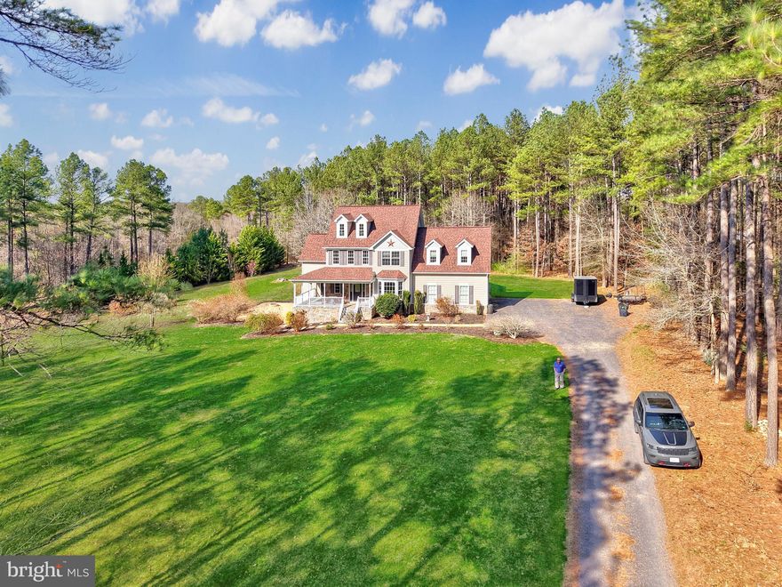 Price Improvement – Now offered at $859,900. Exceptional value for over 5,100 sq ft on 5 private acres in the historic Kelly’s Ford area. Recently updated with new photography, 3D tour, and floor plan—this is a must-see property offering space, privacy, and flexibility.  Make sure to check out both the full whole‑house, aerial videos and the 3D Matterport tour links (3 Total)— this property really shines on camera.  Experience the perfect blend of space, privacy, and modern comfort on 5 usable acres in the
historic Kelly’s Ford area near the Rappahannock River. This sun-filled, 5,100+ sq ft home
features a main-level primary suite, versatile multi-level living, and a walk-out lower level
with bourbon bar, home gym, and secure storage, all designed for flexible family living.
Entertain, relax, and enjoy breathtaking property views through 8-ft glass French doors in
the family room or from the large gravel patio with a fire pit, while being conveniently close to
hunting, fishing, and outdoor recreation.

�� Key Features – 5,100+ sq ft Home on 5 Usable Acres
● Main-Level Primary Suite: Spacious retreat with loft/office, large en-suite bath, and
huge walk-in closet.
● Bright & Open: Sun-drenched rooms throughout, with abundant natural light.
● Every Bedroom with Walk-In Closet: Ample storage for family members of all ages.
● Flexible Living Spaces: Top-level flex room and multiple bedrooms make it ideal for
growing families or households needing versatile layouts.
● Kitchen & Dining: Brand-new appliances, breakfast nook for casual meals, and formal
dining room for entertaining.
● Family Room with Views: 8-ft glass French doors provide stunning property views and
bring in abundant natural light.
● Walk-Out Basement & Outdoor Space: French doors open to a large gravel patio with
firepit; includes flexible space currently set up as a bourbon bar and home gym, plus
secure storage and additional utility space.
● Modern Upgrades: Brand-new kitchen appliances, double ovens, 5-burner cooktop, and
high-efficiency Trane HVAC systems (approx. 2 years old).
● Organized Living: Main-floor laundry/mudroom with pantry, abundant cabinets, and
large utility sink.
● Outdoor Lifestyle: Wrap-around front porch, back deck, wooded privacy, and 5 acres of
highly usable land.
● Convenient Location: Minutes from Bealeton (15 min), Culpeper (22 min), Warrenton
(25 min), Manassas (30 min), and Route 29 (10 min).