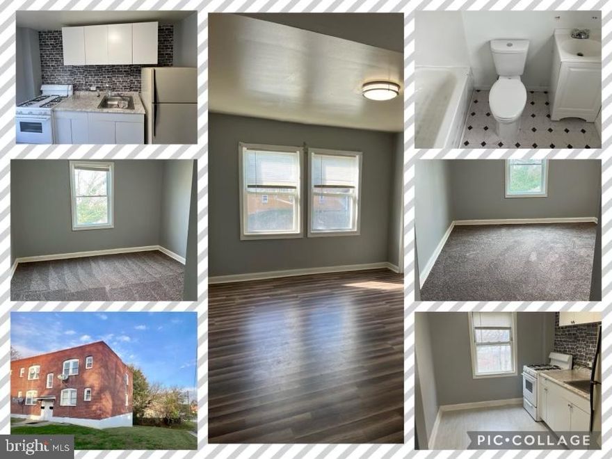 This will not last long! This Newly Renovated 1 Bedroom, 1 Bathroom is spotless and ready to make your acquaintance! You Will Fall in LOVE with its Gleaming Hardwood Floors throughout the Living room! Imagine Yourself Fixing Your Favorite Meal in this Gorgeously Remodeled Galley Eat-in Kitchen, boasting Granite Counter tops, Stainless Steel Appliances, a  4 Burner Stove, Upgraded Cabinets, NEW Freshly painted walls, Ceramic Tile, This Stunning Abode is Ready To Make Your Acquaintance! ACT NOW!